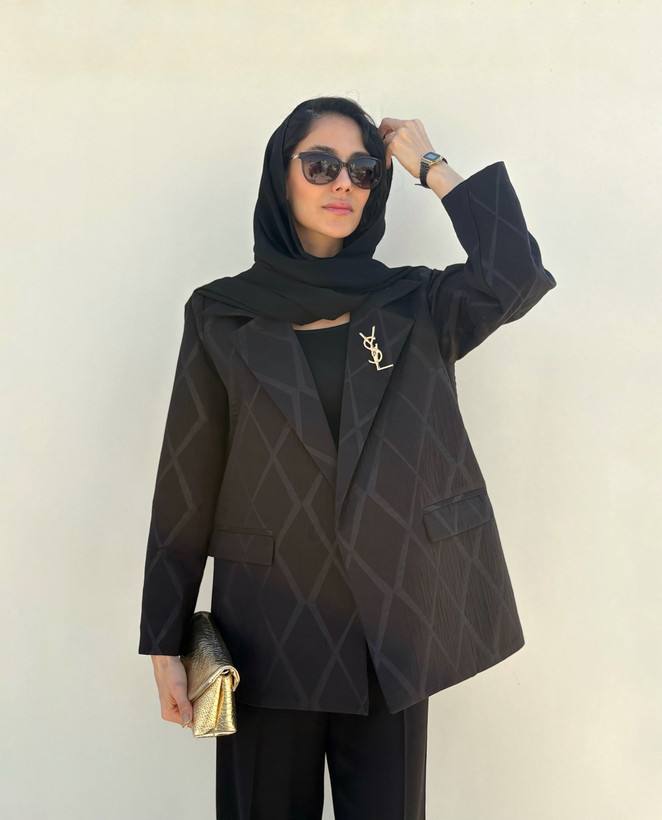 مانتو،کت لینن ژاکارد Lozi