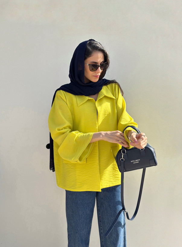 کت کوتاه لینن زنانه