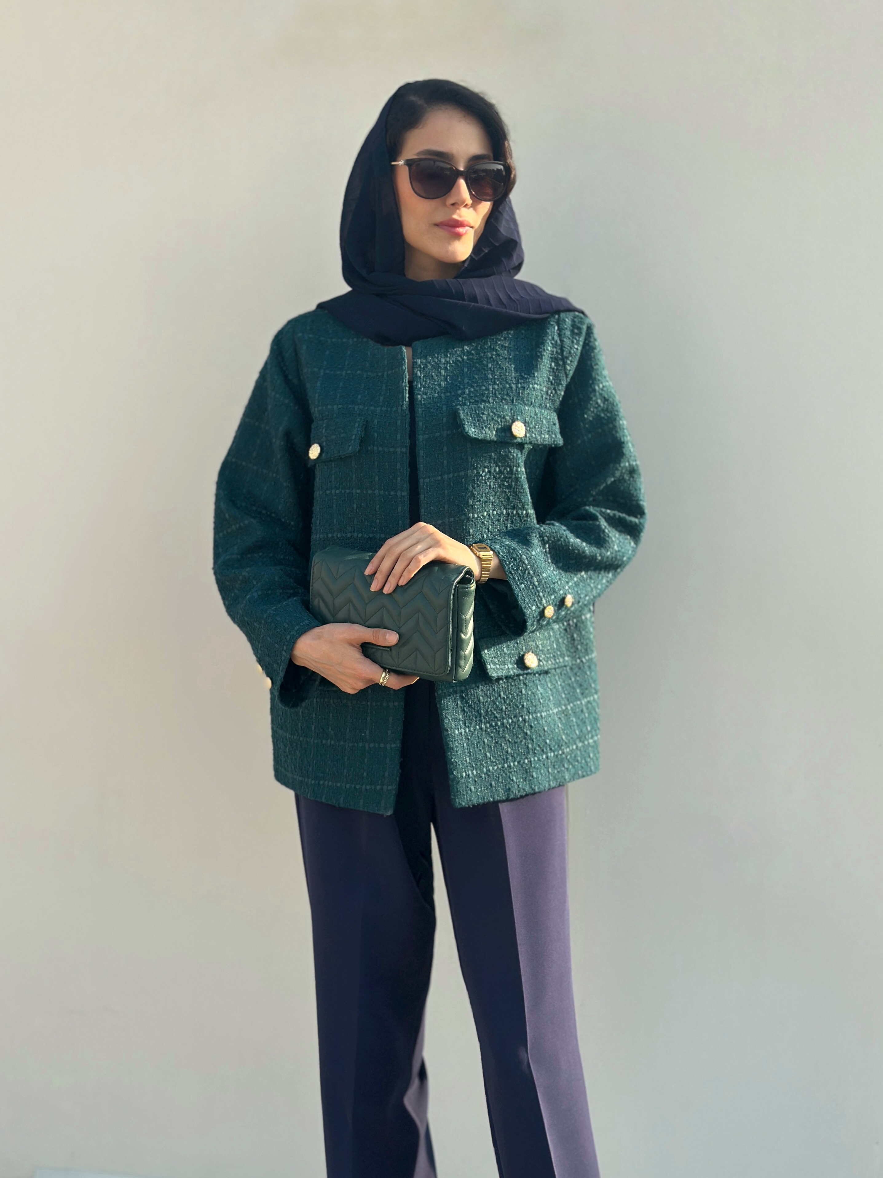 کت شانل زنانه Green
